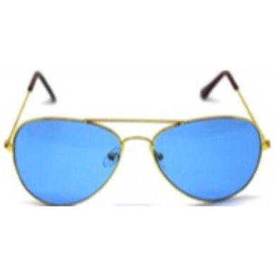 Adult Blue Aviator Party Glasses - The Base Warehouse