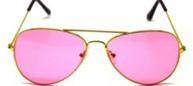 Adult Pink Aviator Party Glasses - The Base Warehouse