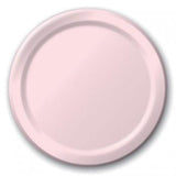 Load image into Gallery viewer, 24 Pack Classic Pink Paper Dinner Plates - 23cm - The Base Warehouse
