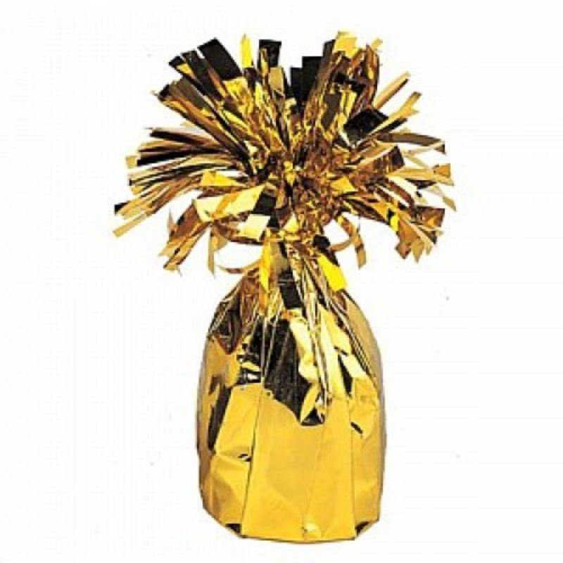 Gold Jumbo Balloon Weight - 330gm - The Base Warehouse