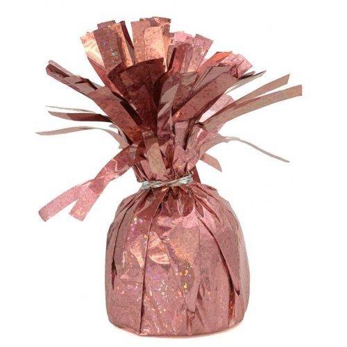 Holographic Rose Gold Balloon Weight - 165g - The Base Warehouse