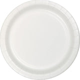 Load image into Gallery viewer, 24 Pack White Banquet Paper Plates - 26cm - The Base Warehouse
