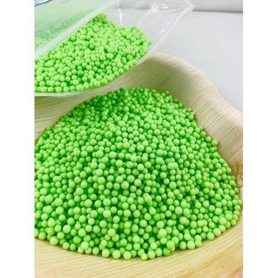 Lime Green Confetti Balls - The Base Warehouse