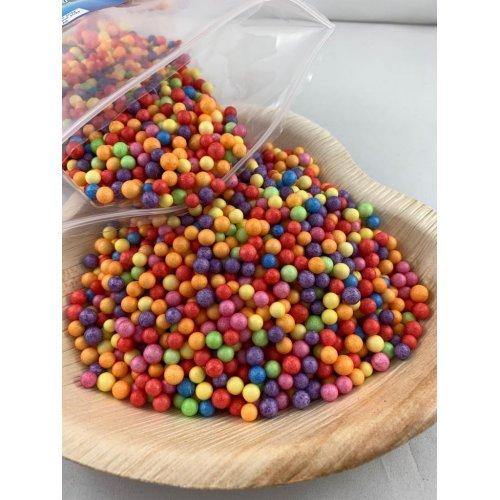 Assorted Rainbow Confetti Balls - 4-6mm - The Base Warehouse