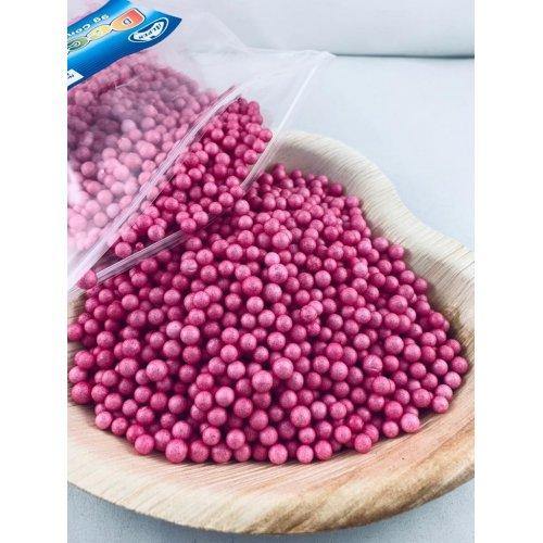 Large Magenta Confetti Balls - The Base Warehouse