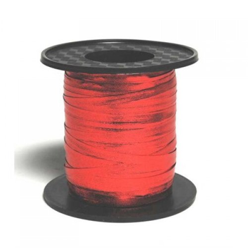 Metallic Red Curling Ribbon Rolls - 5mm x 225m