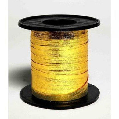 Metallic Gold Curling Ribbon Rolls - 5mm x 225m - The Base Warehouse