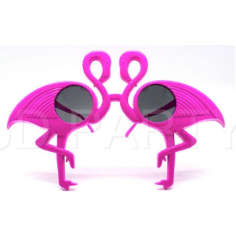Flamingo Party Glasses - The Base Warehouse