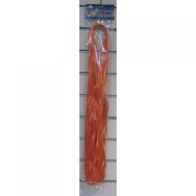 25 Pack Cut & Clipped Orange Curling Ribbon - 1.75m - The Base Warehouse