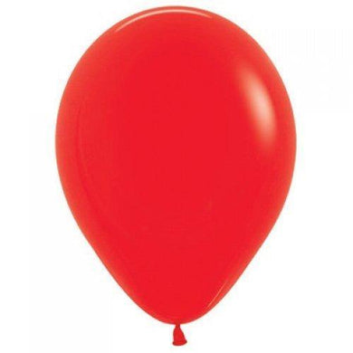 Fashion Red Latex Balloon - 30cm - The Base Warehouse
