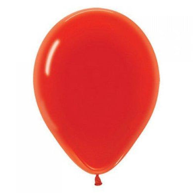 Crystal Red Latex Balloon - 30cm - The Base Warehouse