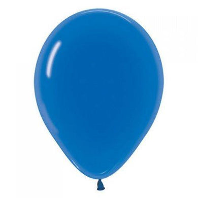 Crystal Blue Latex Balloon - 30cm - The Base Warehouse