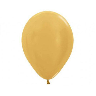 Metallic Gold Latex Balloon - 30cm - The Base Warehouse