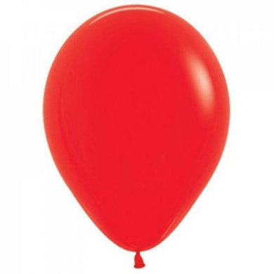 25 Pack Fashion Red Sempertex Balloons - 30cm - The Base Warehouse