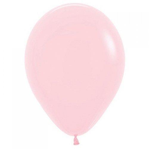 25 Pack Pastel Pink Latex Balloons - 30cm - The Base Warehouse