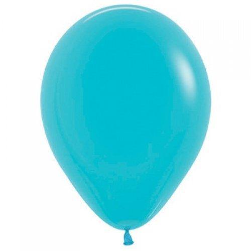 25 Pack Teal Latex Balloons - 30cm - The Base Warehouse