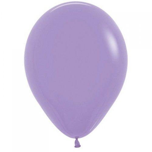 25 Pack Lilac Purple Latex Balloons - 30cm