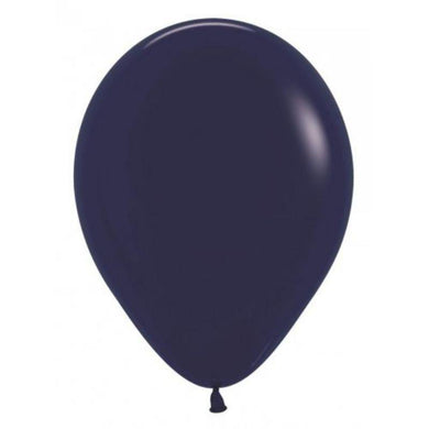 25 Pack Fashion Navy Sempertex Balloons - 30cm - The Base Warehouse