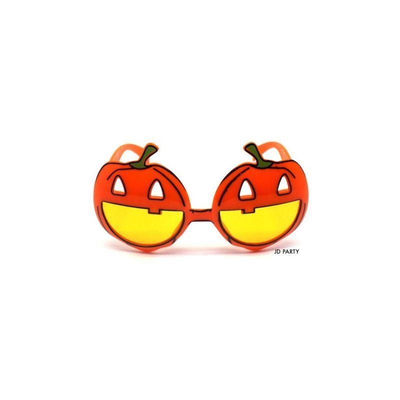 Adult Halloween Pumpkin Party Glasses - The Base Warehouse