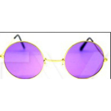 Kids Purple Hippie Party Glasses - The Base Warehouse