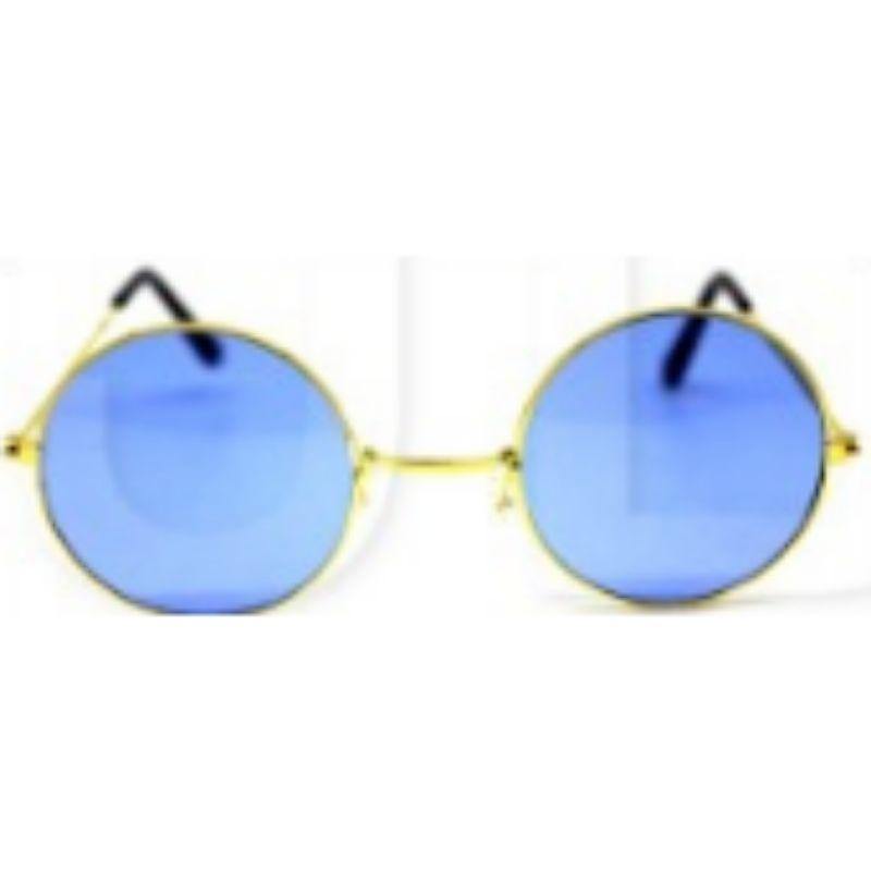 Blue Party Glasses Hippie - S