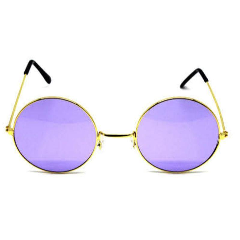 Adult Purple Hippie Party Glasses - The Base Warehouse