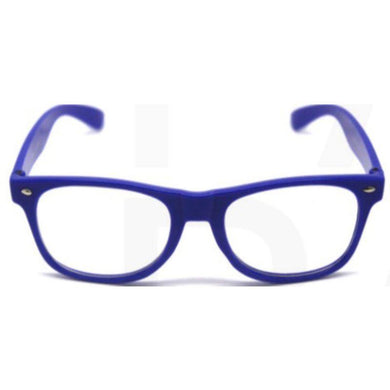 Adult Blue Wayfarers Party Glasses - The Base Warehouse