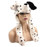 Load image into Gallery viewer, Dalmation Plush Moving Ear Hat - The Base Warehouse
