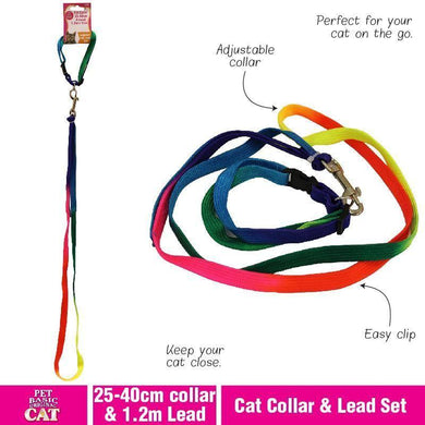 Cat Collar & Lead Set - The Base Warehouse