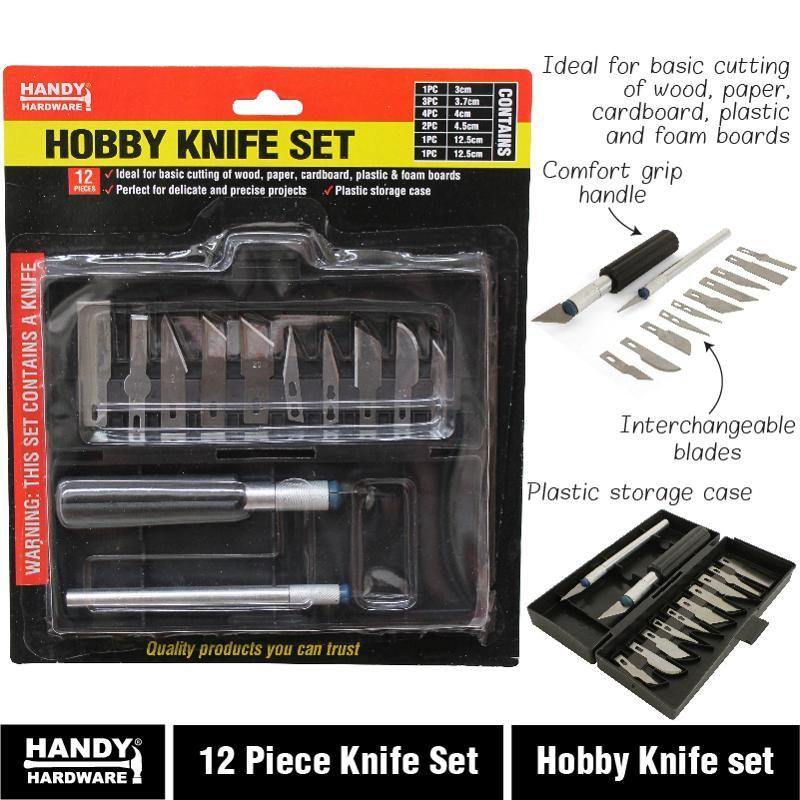 12 Piece Knife Set - The Base Warehouse