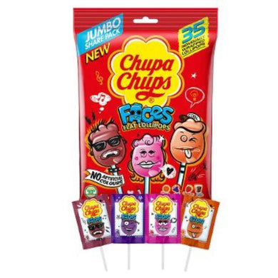 35 Pack Chupa Chups Faces - The Base Warehouse