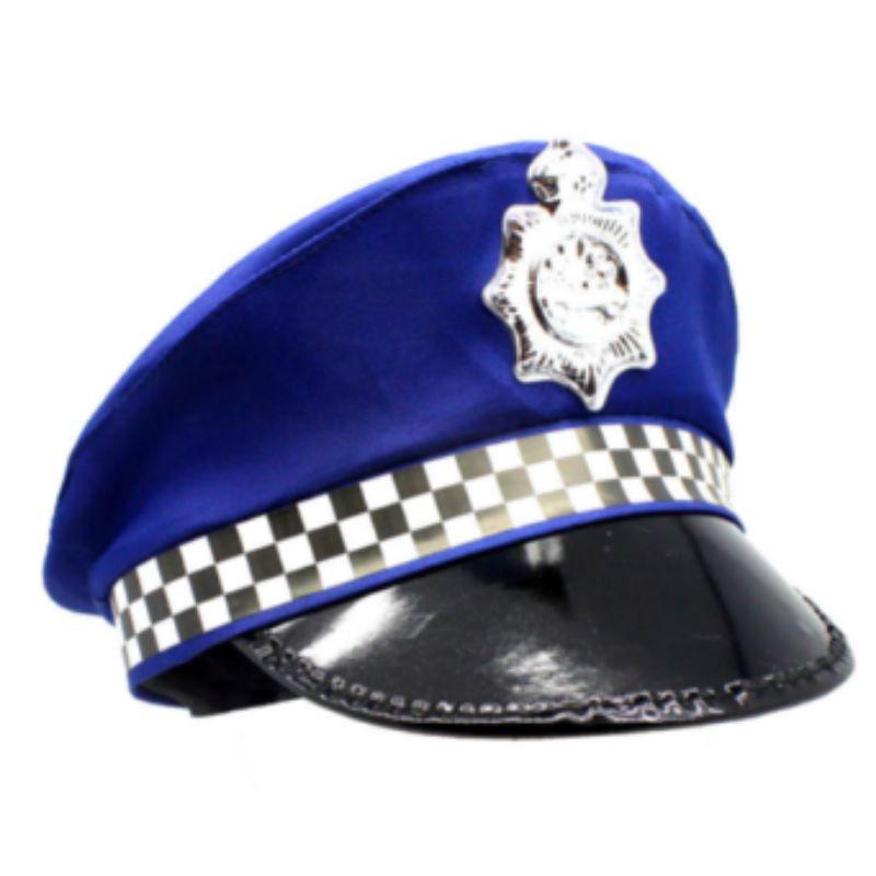 Blue Police Officer Hat