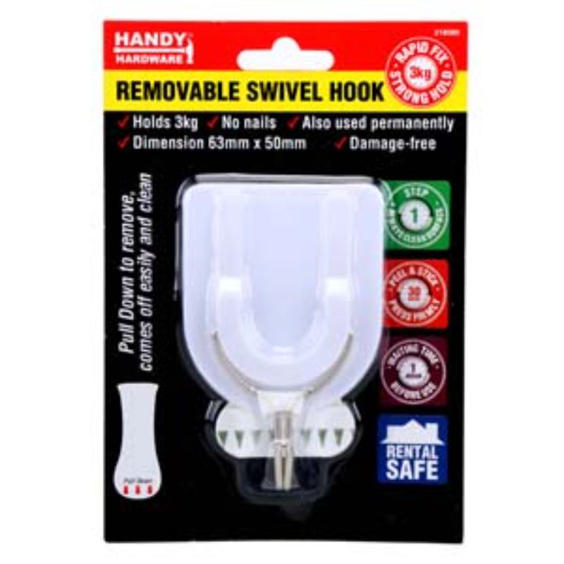 Removable Swivel Hook