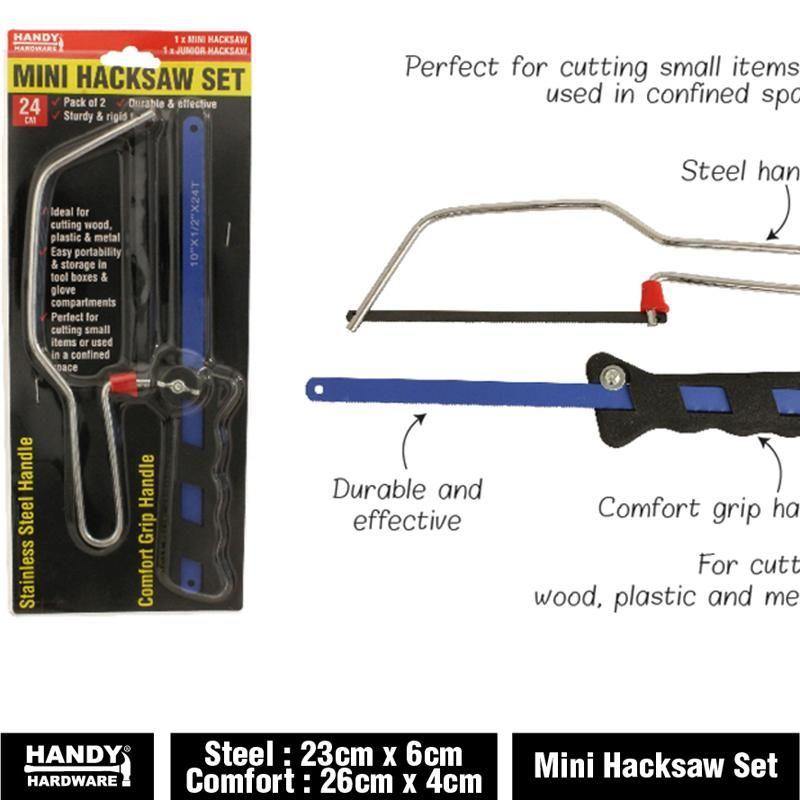 Mini Hacksaw Set - 24cm - The Base Warehouse