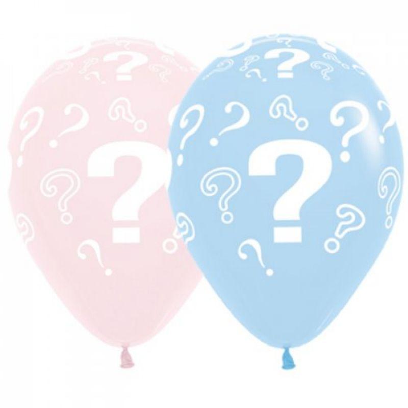 Question Marks ? Pastel Matte Sempertex Balloon - 30cm