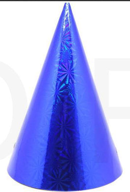 Blue Paper Party Hats - The Base Warehouse