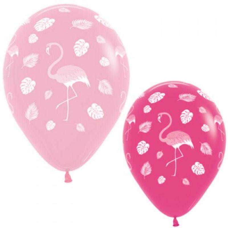 Flamingo Pink Fashion Sempertex Balloon - 30cm