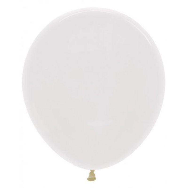 Crystal Clear Latex Balloons - 46cm