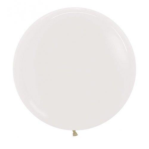 Crystal Clear Latex Balloon - 60cm - The Base Warehouse