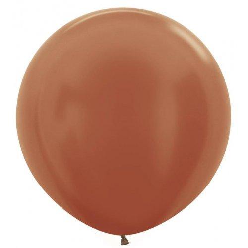 Decrotex Metallic Copper Latex Balloon - The Base Warehouse