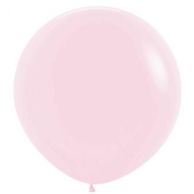 Matte Pastel Pink Latex Balloon - 90cm - The Base Warehouse