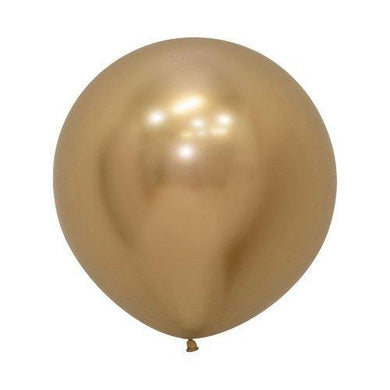 Reflex Gold Latex Balloon - 60cm - The Base Warehouse