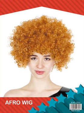 Adults Light Brown Afro Wig