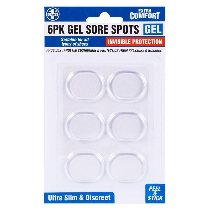 6 Pack Invisible Sore Spot Gels