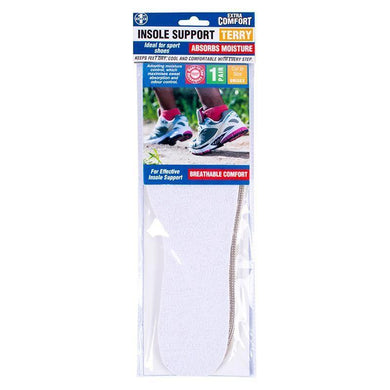 2 Pack Moisture Absorbing Insoles - The Base Warehouse
