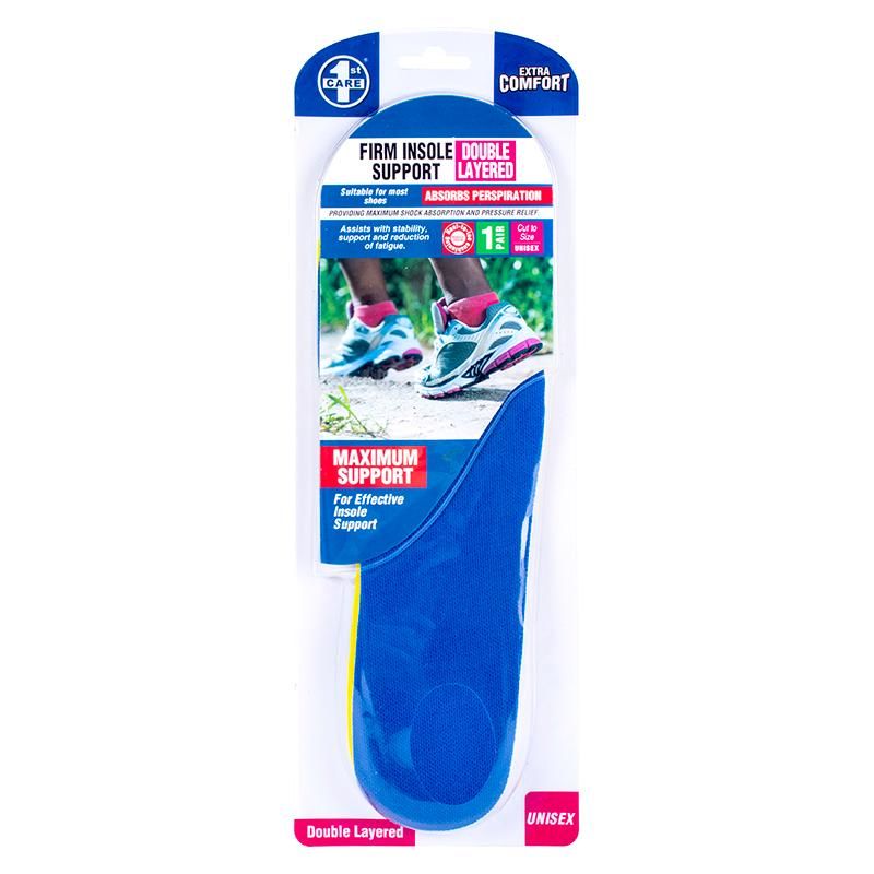 2 Pack Unisex Flat Firm Insoles