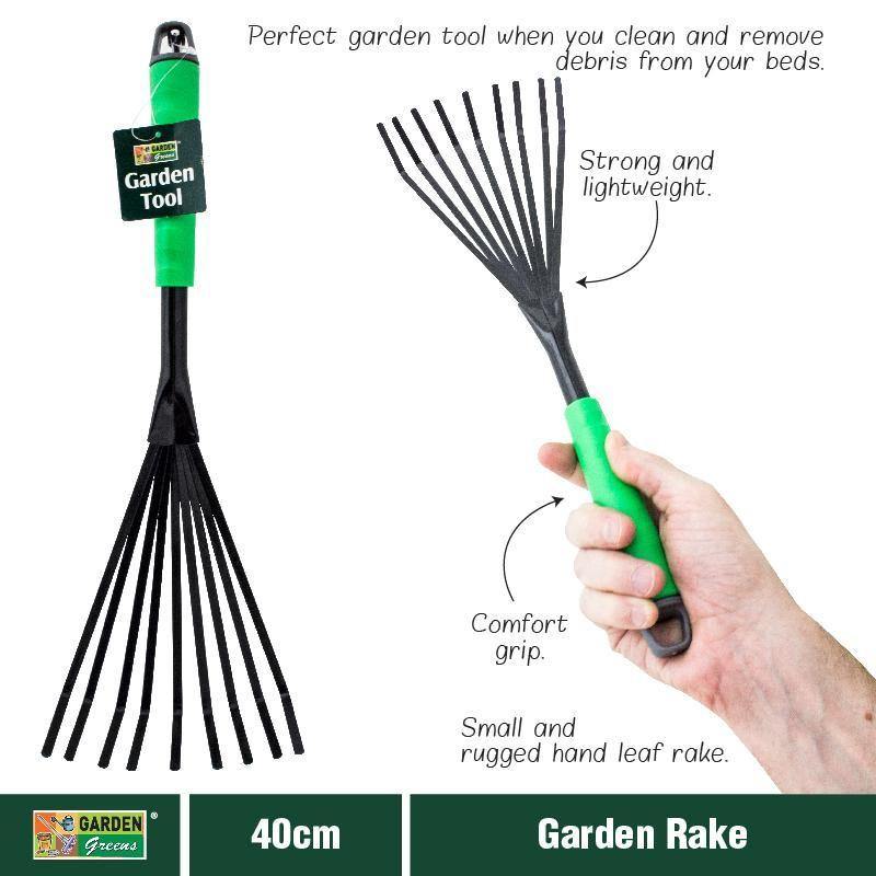 Garden Rake Tool - 40cm - The Base Warehouse