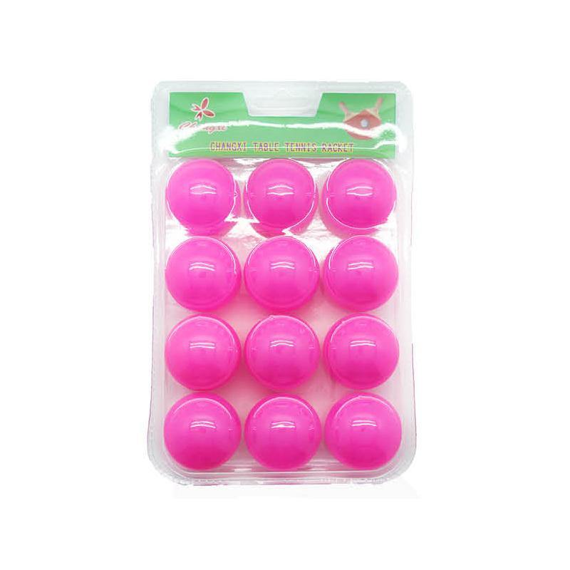 12 Pack Pink Table Tennis Balls - The Base Warehouse