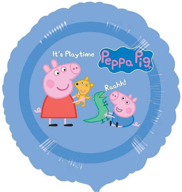 Peppa Pig Round Foil Balloon - 45cm - The Base Warehouse