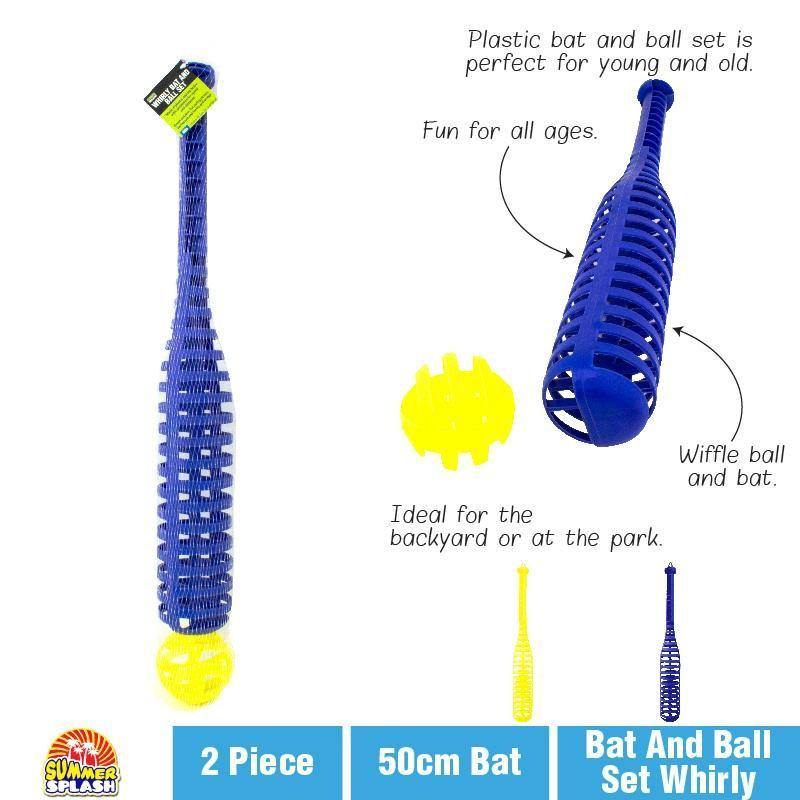 Whirly Bat & Ball Set - 50cm - The Base Warehouse